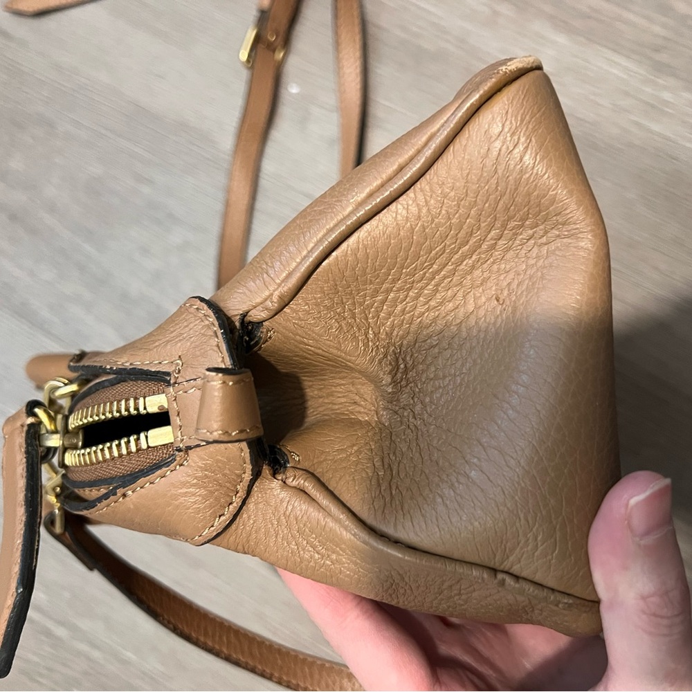 Burberry Brown Leather Satchel - Picture 2 of 10